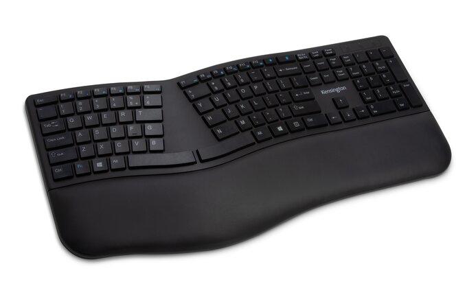 Kensington Pro Fit Ergo tastiera Universale RF senza fili + Bluetooth QWERTY Inglese US Nero