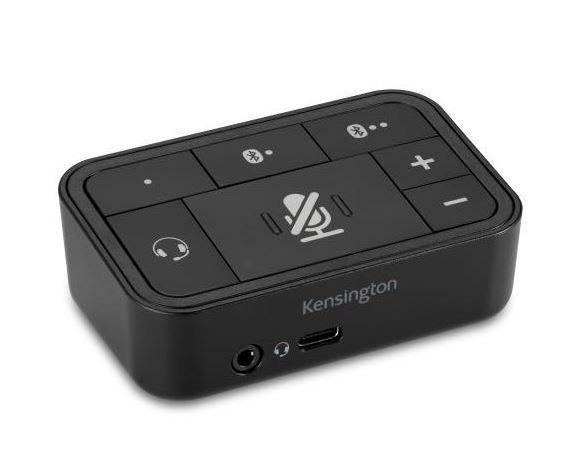 Kensington Commutatore audio universale per cuffie 3-in-1 Pro (Kensington 3 in 1 Audio Headset Switch - K83300WW) [K83300WW]