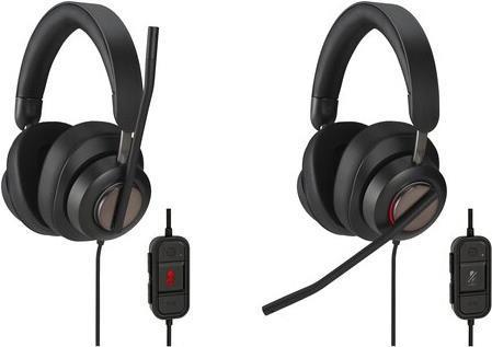 Kensington Cuffie over-ear USB-C H2000 (KENSINGTON H2000 USB-C HEADSET - USB-C/ USB-A C TO A ADAPTER INC)