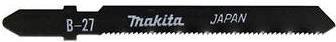 Makita B -27 - foglia di sega a pugnalata - per plastica, alluminio, acciaio inossidabile, non in ferro -metallo contenente, ac