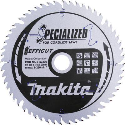 Lama per sega circolare Makita EFFICU.Sawb.165x20x25Z