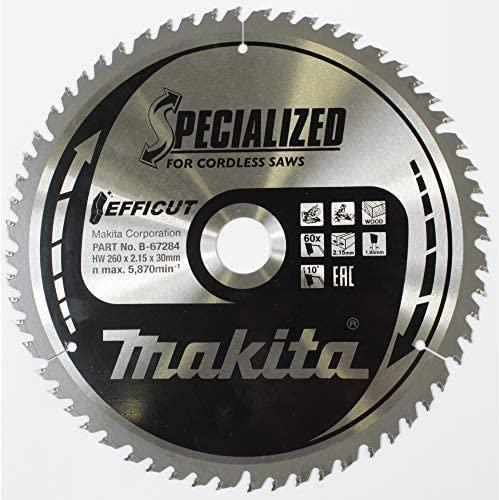 Lama per sega circolare Makita EFFICU.Sawb.260x30x60Z