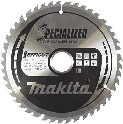Efficut - lama segale circolare - per legno, metallo