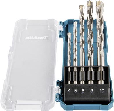 Makita - Sostituzione del trapano - INSERT HAMMER - 5 mm 6 mm 8 mm 10 mm 4 mm - Cilindrico - per Makita DDF487 DDF487RAJ DDF487