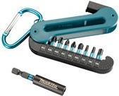 MAKITA E-12005 - Set di punte Impact Black (10 pezzi moschettone incluso) (E-12005)