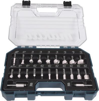 Set frese D-74778, gambo da 8 mm, 22 pezzi