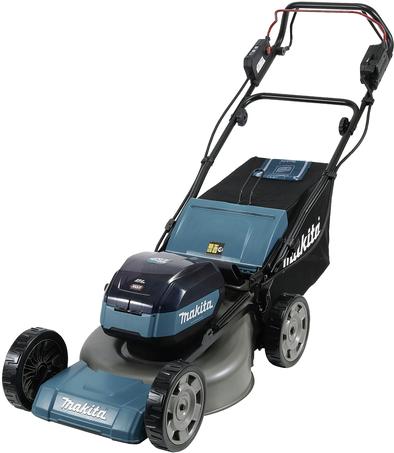 MAKITA BATTERE PROPRIETURA PER LA PROPRIETÀ INCL. 2. Batteria, incluso Caricatore 1900 W 40 V Larghezza di taglio (max.) 48 cm