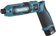Avvitatore a percussione a batteria TD022DSE 7,2 Volt blu nero 2 batterie agli ioni di litio 1,5 Ah