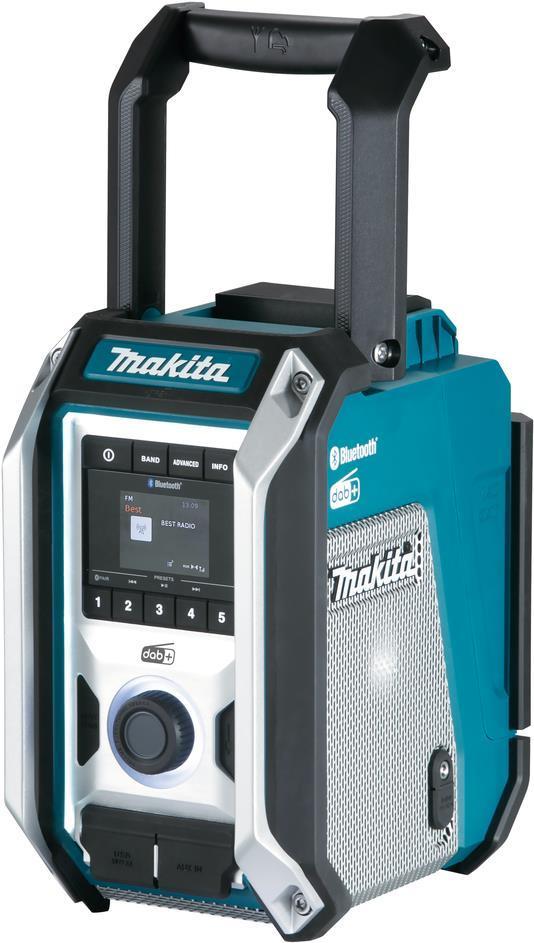 Wellenbereiche UKW / MW robustes Baustellenradio Ausgangsleistung 2 x 5 25 Watt IP65 geprft - Schutz vor Spritzwasser und S