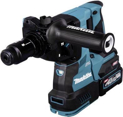 HR004GM202 Martello combinato a batteria XGT 40Volt blu nero 2x batteria agli ioni di litio 4Ah MAKPAC DX14