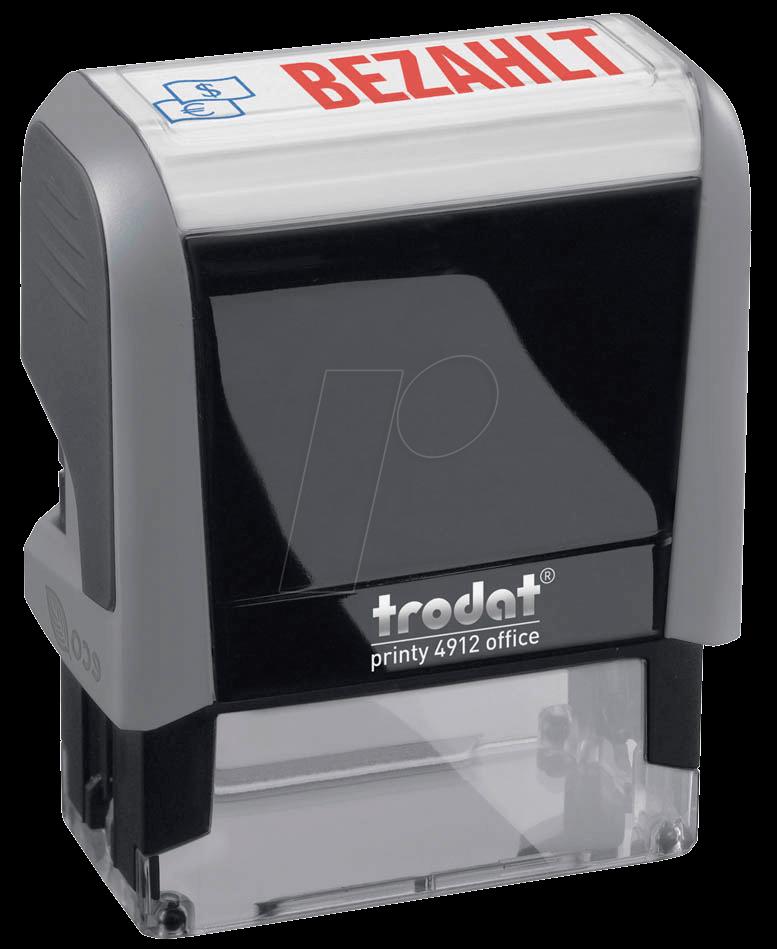 '''timbro testo trodat Office Ecoprinty ""PAGATO"" "''