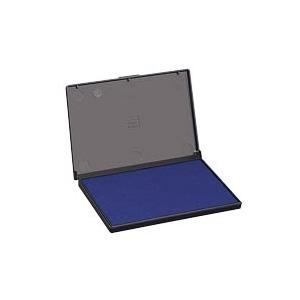 Cuscino di francobolli trodati 9051 (w) 90 x (d) 50 mm, alloggiamento in plastica blu, a base d'acqua, non tossico, coloranti (