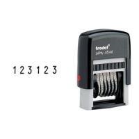 timbro con numero trodat stampato 4846/6