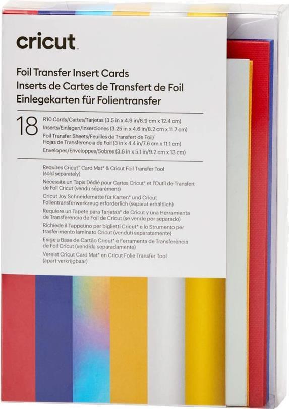 Cricut Insert Cards FOIL Celebration R