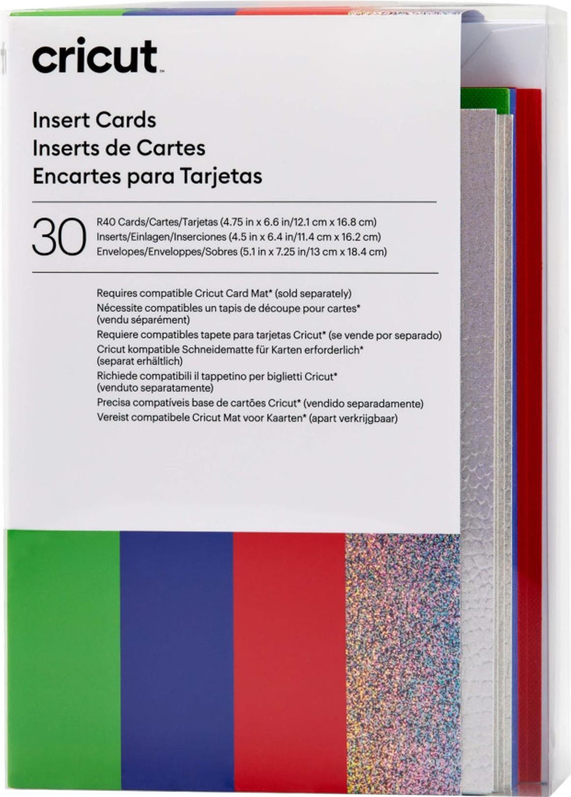 Cricut Insert Cards Rainbow R40 [12,1