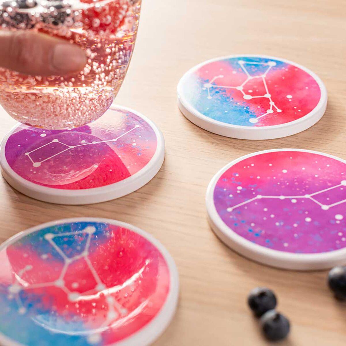 Sottobicchieri Personalizzabili per Plotter da taglio Cricut Ceramic