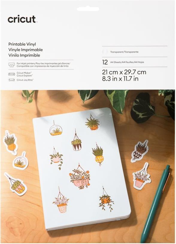 Cricut Joy Xtra Printable Vinyl Transp