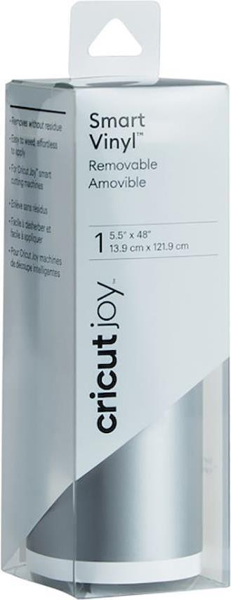 Cricut Smart Vinile rimovibile Joy 14x122 cm (argento)