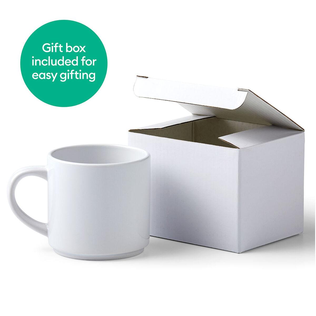 Tazza Personalizzabile per Plotter da taglio Cricut STACK CERAMIC 4 Pezzi