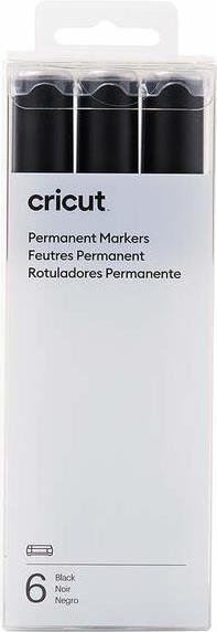 Cricut Venture Markers 6-pack 2.5 [Bla