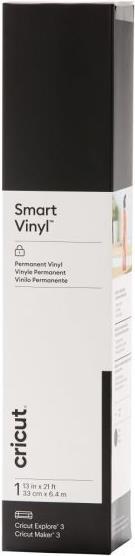 Pellicola vinilica Cricut permanente 33 cm x 6,4 m nera