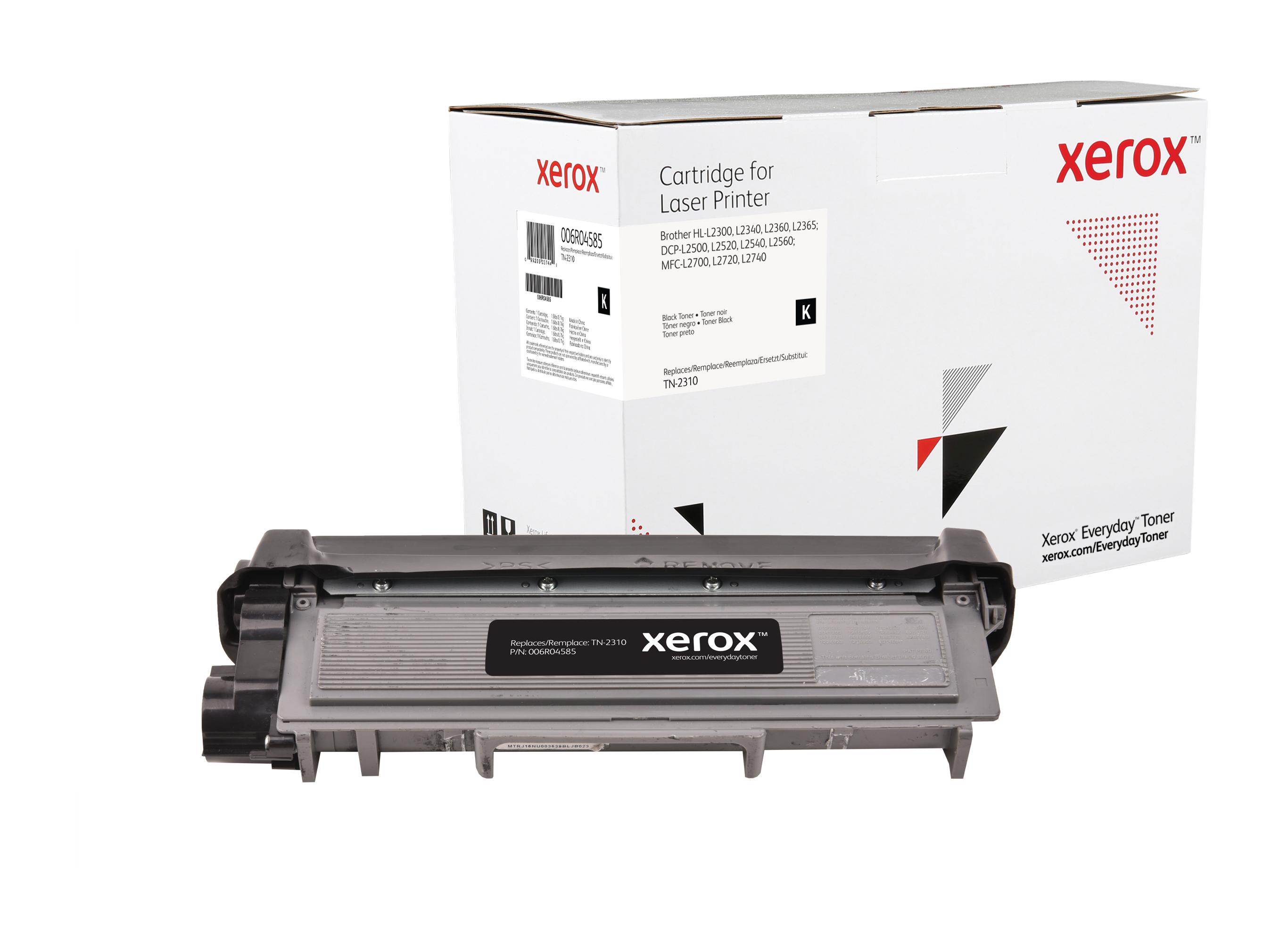 Everyday Toner di Xerox Mono compatibile con Brother TN-2310 Capacità standard