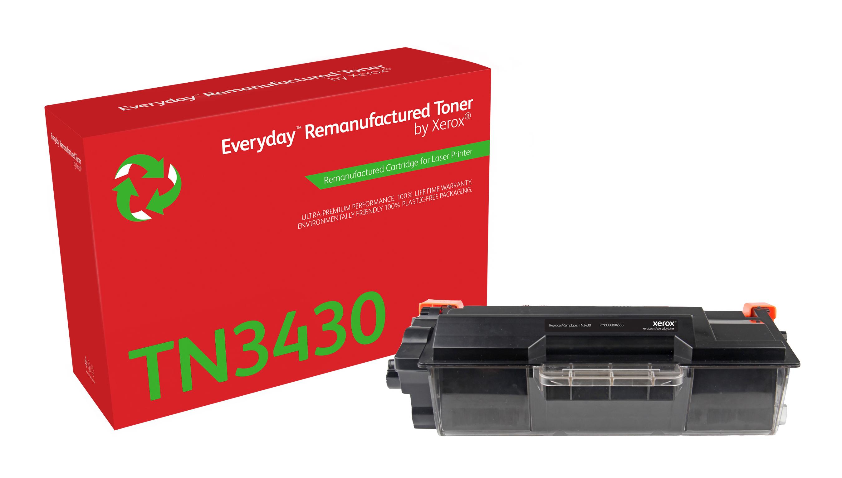 Everyday Toner di Xerox Mono compatibile con Brother TN-3430 Capacità standard