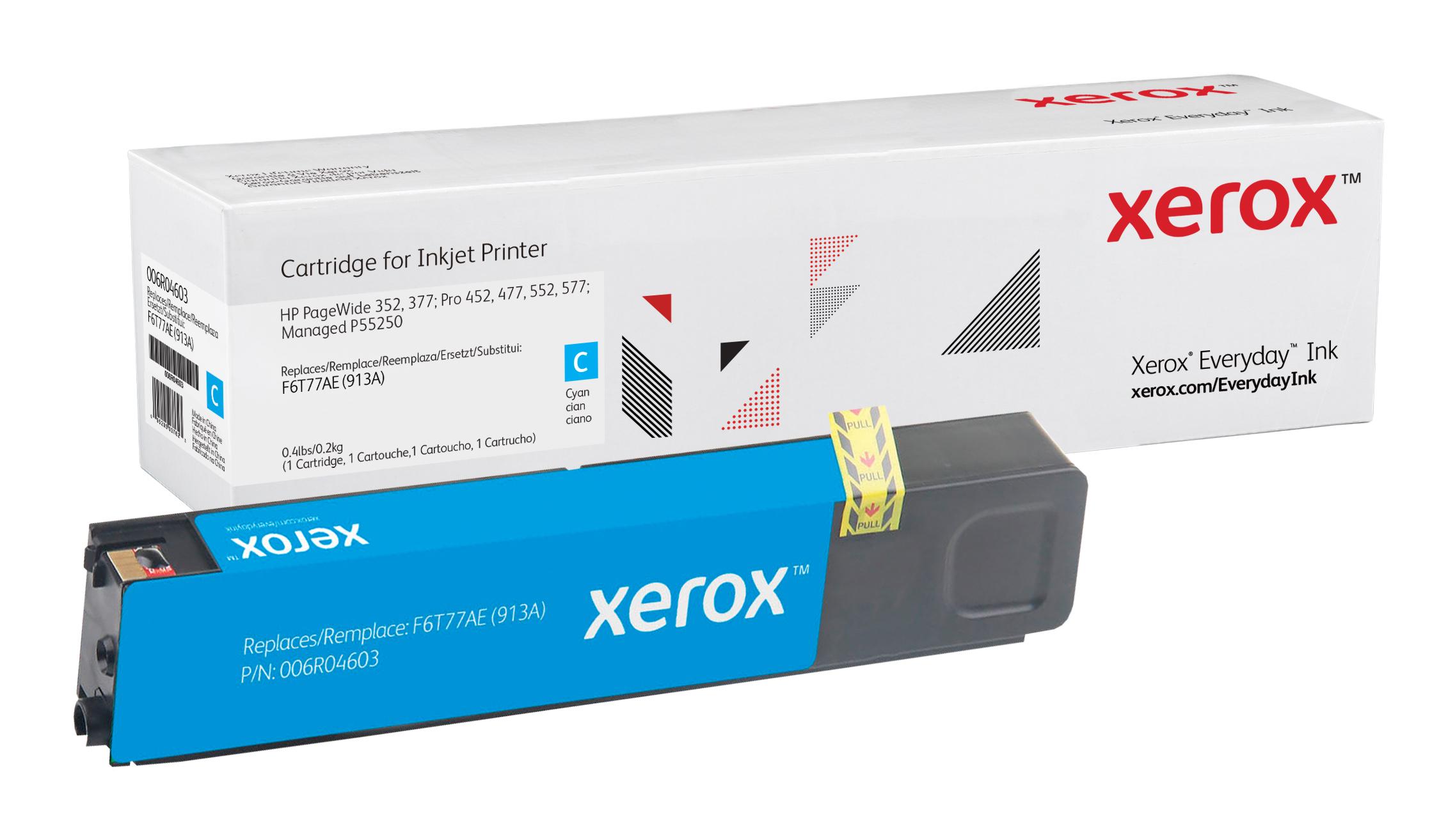 Everyday Toner di Xerox Ciano compatibile con HP 913A (F6T77AE) Capacità standard