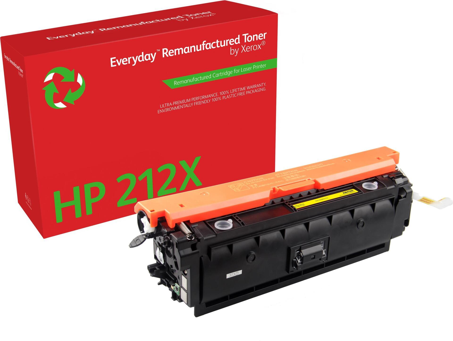 Everyday Toner di Xerox Giallo compatibile con HP 212X W2122X High capacity (EVERYDAY BLACK TONER COMPATIBLE - WITH W2120X HIG