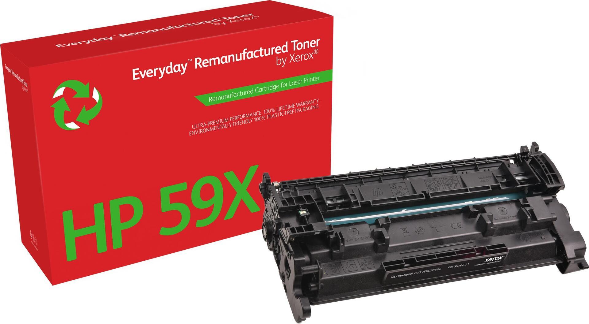 Everyday Rigenerato Toner rigenerato EverydayÃ¢Â„Â¢ di Xerox Mono compatibile con HP 59X [CF259X], High capacity (EVERYD