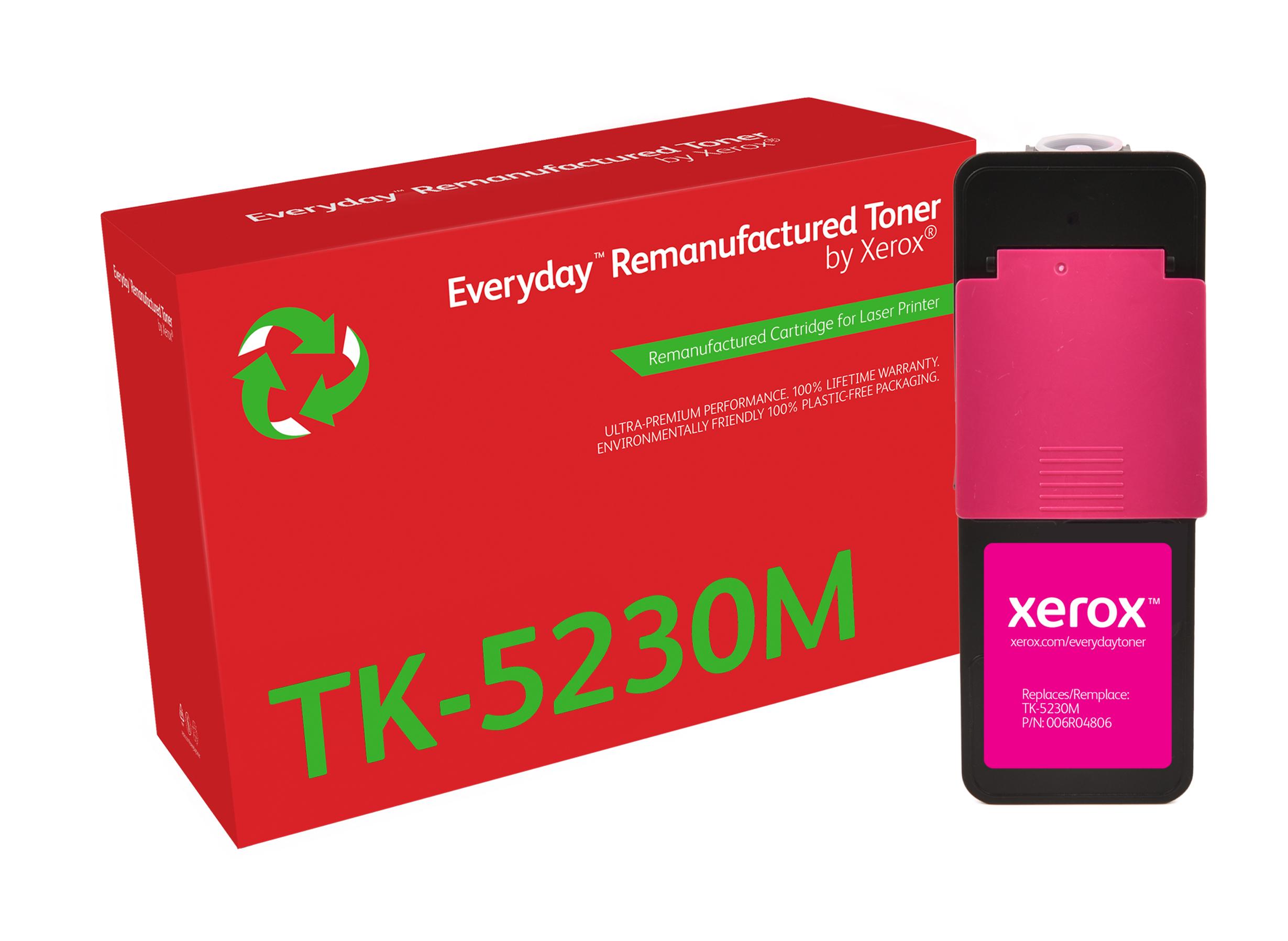 Everyday Rigenerato Toner rigenerato Everyday di Xerox Magenta compatibile con Kyocera TK-5230M Capacità standard