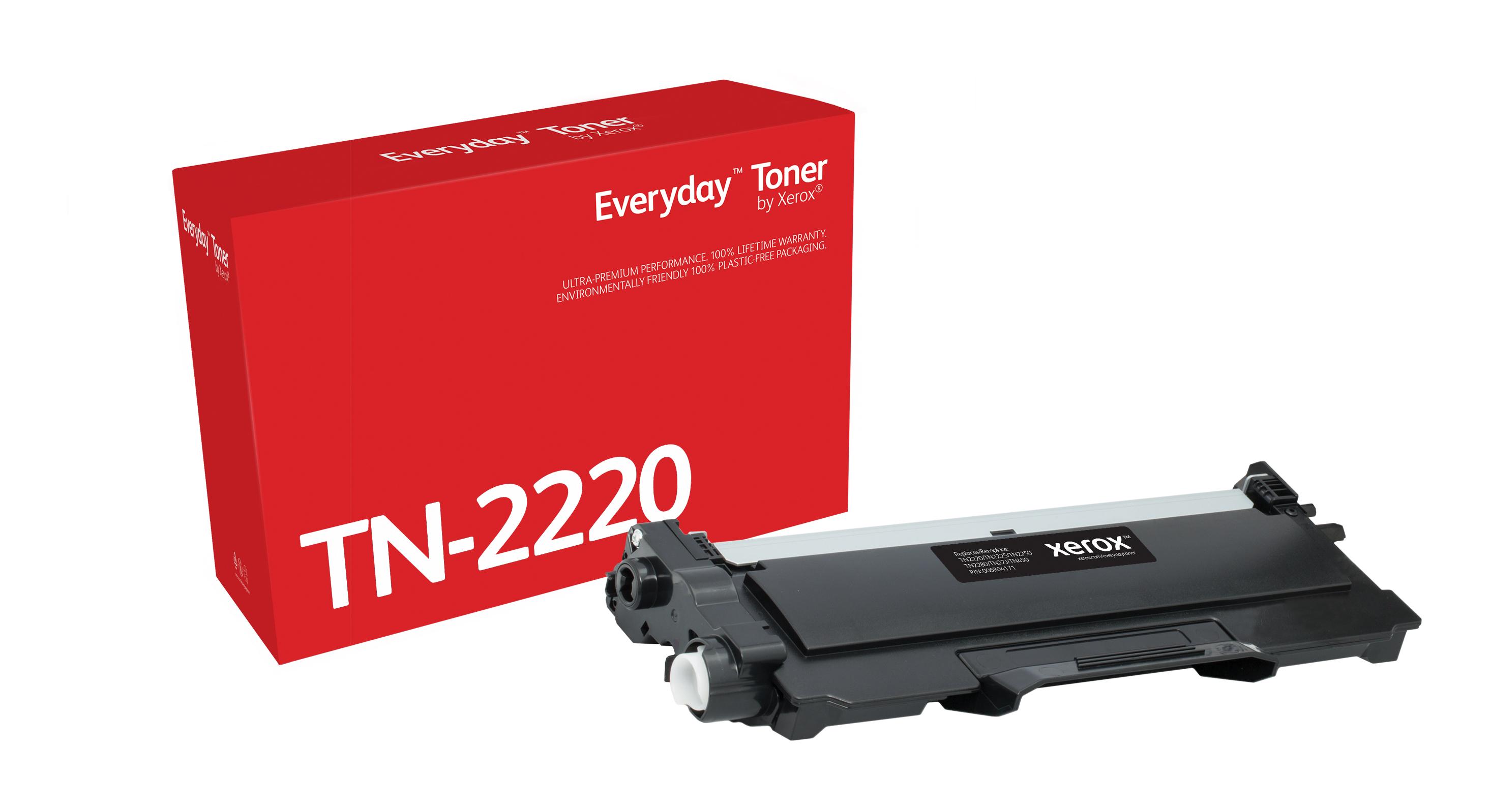 Everyday Toner di Xerox Mono compatibile con Brother TN-2220 High capacity