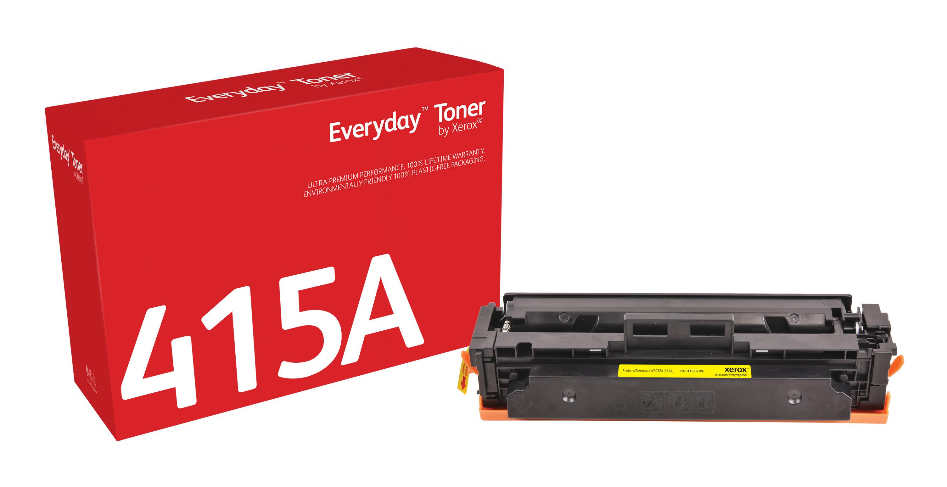 Everyday Toner â„¢ di Xerox Giallo compatibile con HP 415A (W2032A), CapacitÃ  standard
