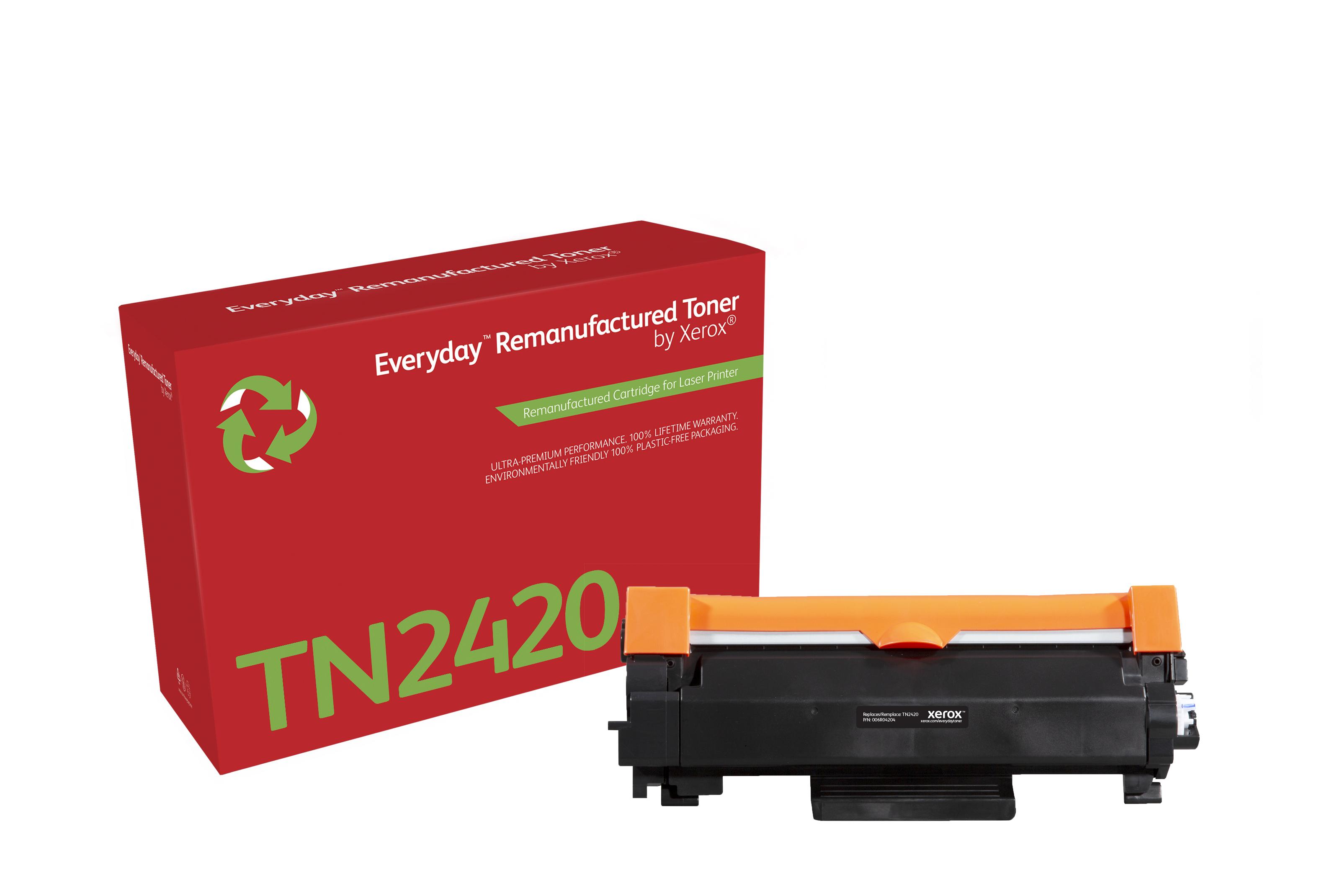 Everyday Rigenerato Toner rigenerato Everydayâ¢ di Xerox Mono compatibile con Brother TN2420, High capacity (Everyday - sor