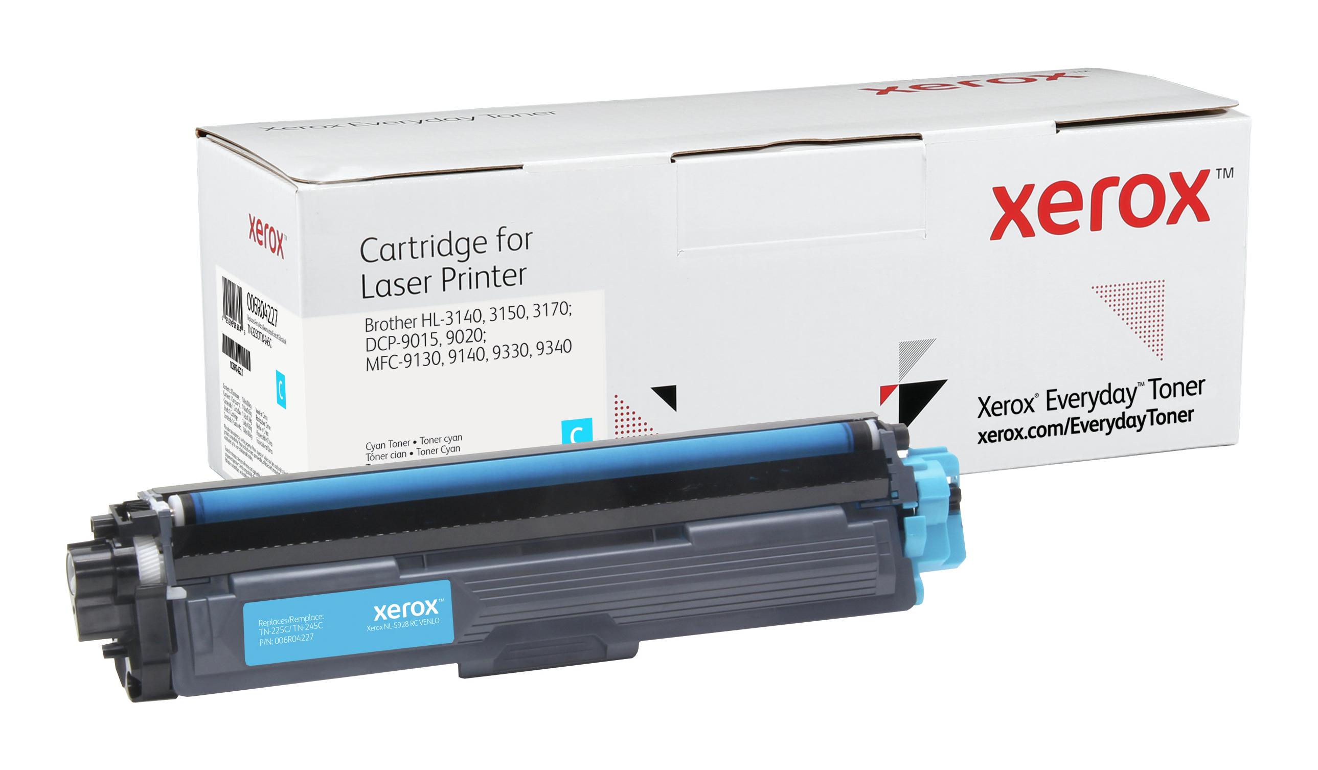 Everyday Toner di Xerox Ciano compatibile con Brother TN-225C/ TN-245C High capacity