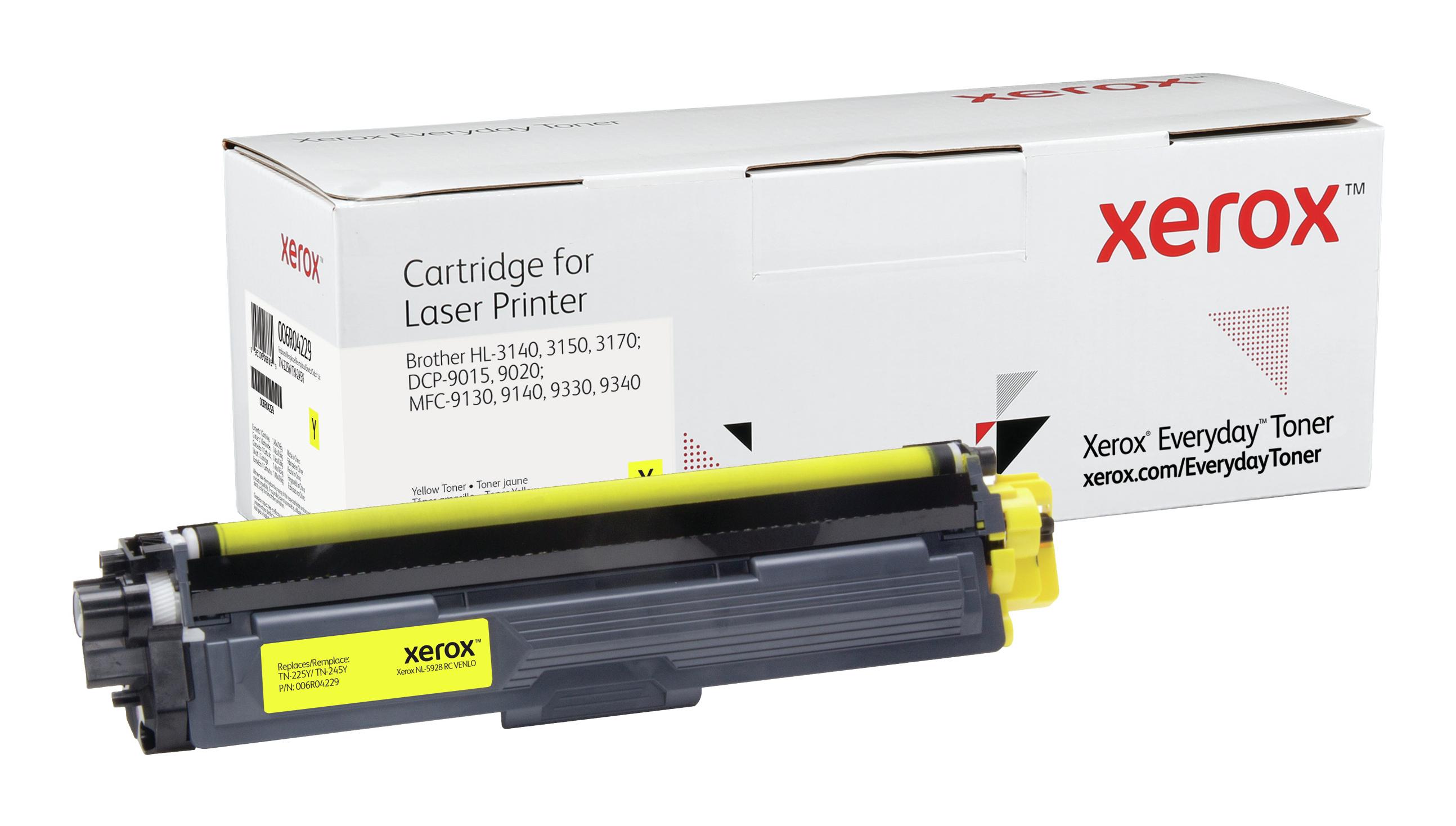 Everyday Toner di Xerox Giallo compatibile con Brother TN-225Y/ TN-245Y High capacity