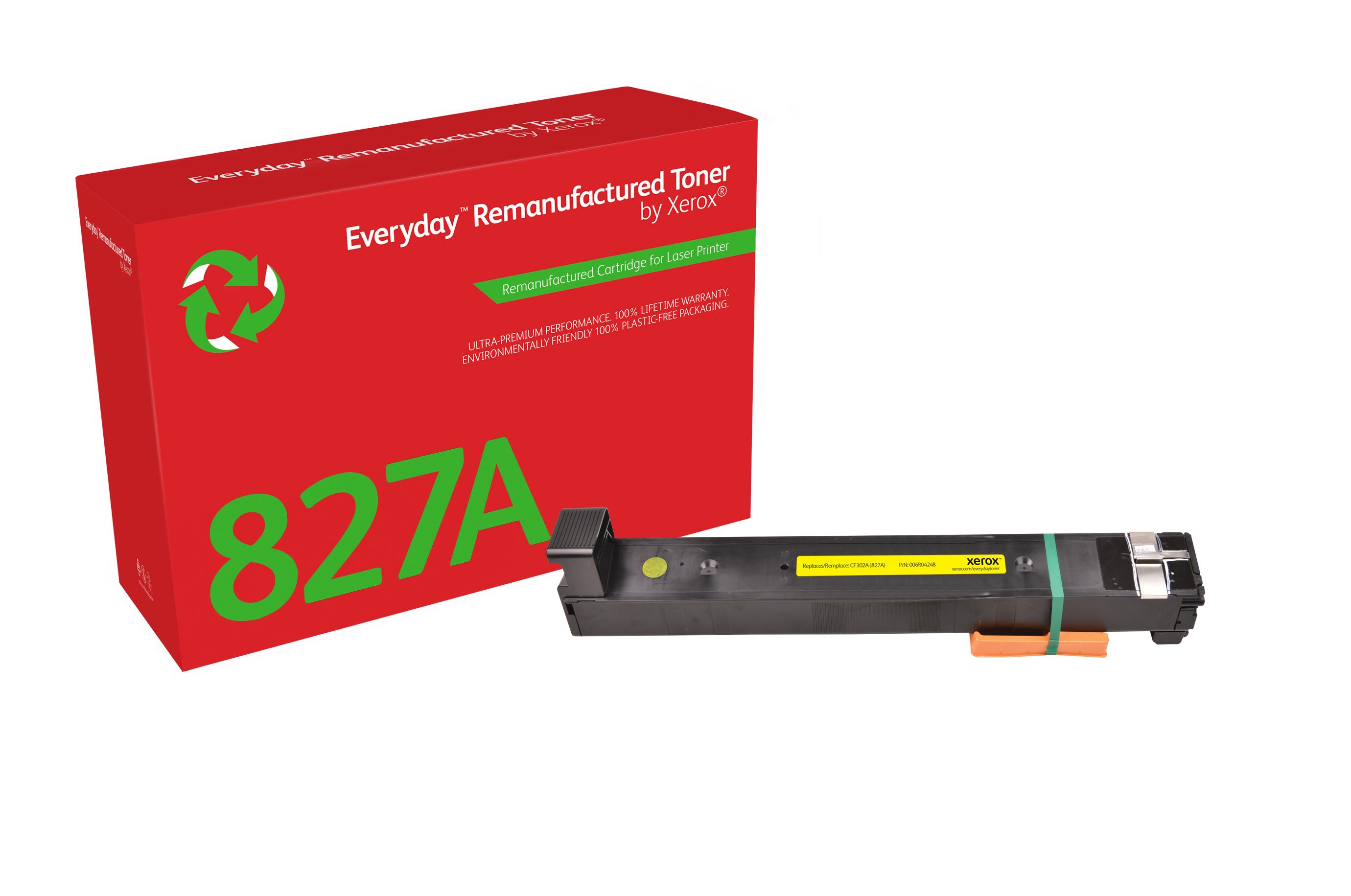 Everyday Toner â„¢ di Xerox Giallo compatibile con HP 827A [CF302A], CapacitÃ standard (TONER YELLOW - XEROX EVERYDAY) [0