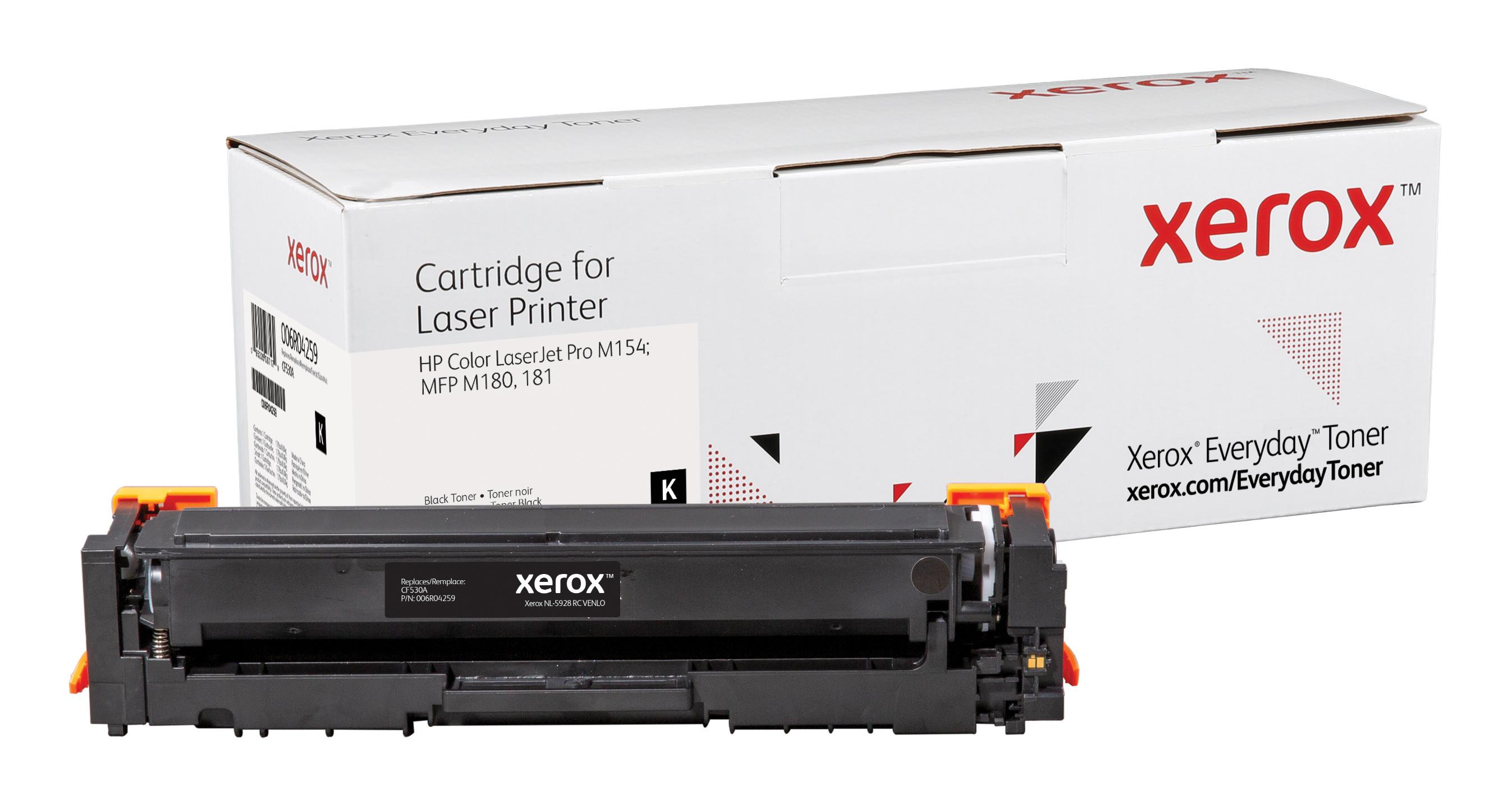 Everyday Toner di Xerox Nero compatibile con HP 204A (CF530A) Capacità standard