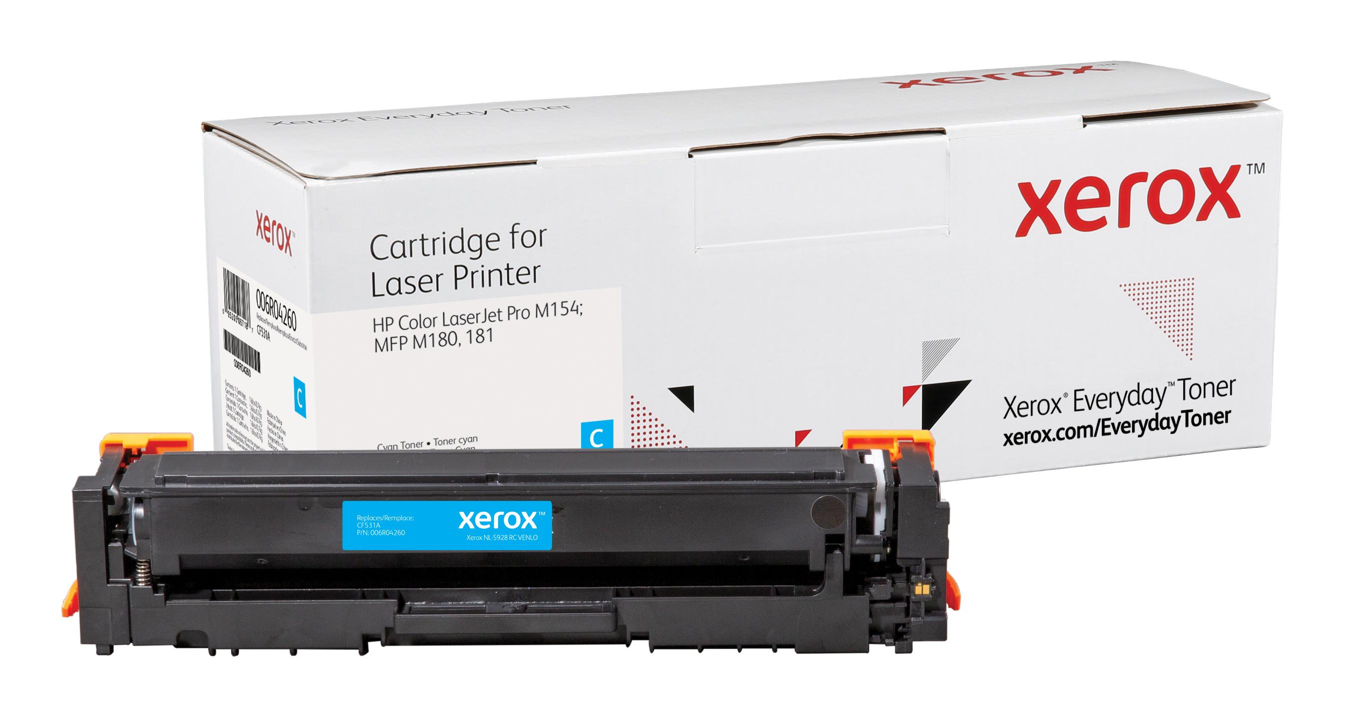 Everyday Toner di Xerox Ciano compatibile con HP 204A (CF531A) Capacità standard