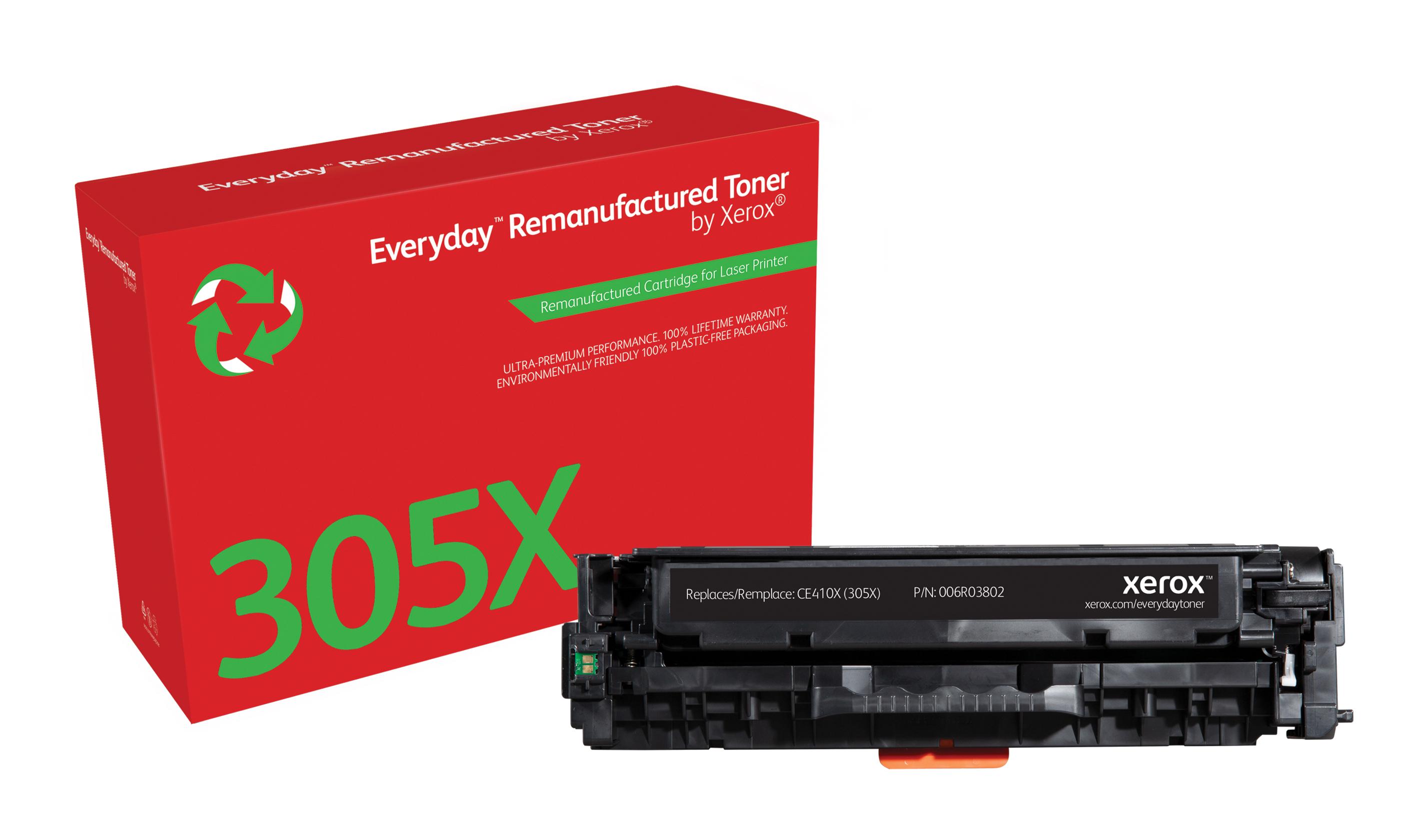 Everyday Toner di Xerox Nero compatibile con HP 305X (CE410X) High capacity