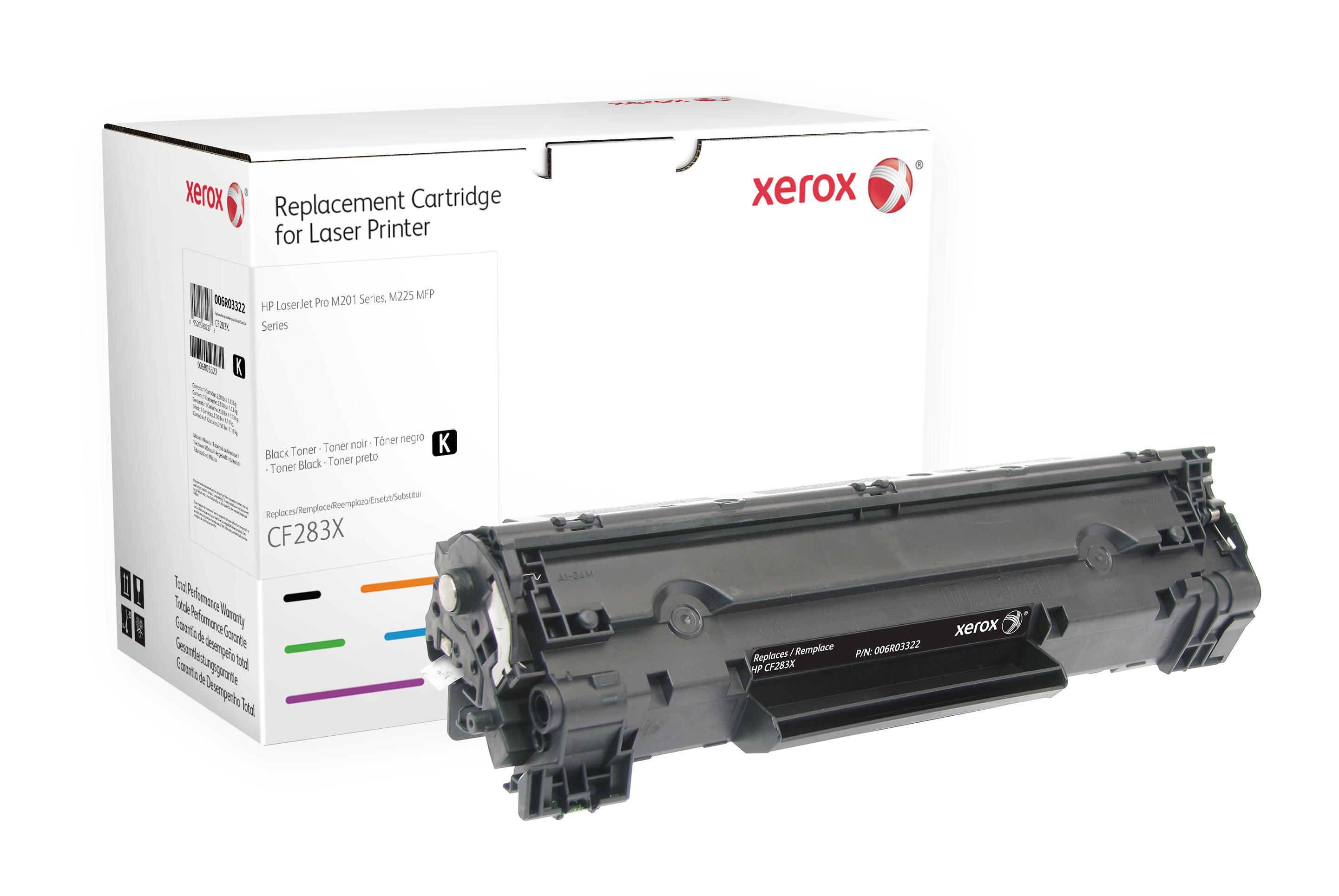 Xerox Cartuccia toner nero. Equivalente a HP CF283X. Compatibile con HP LaserJet M127 LaserJet M201 LaserJet M225