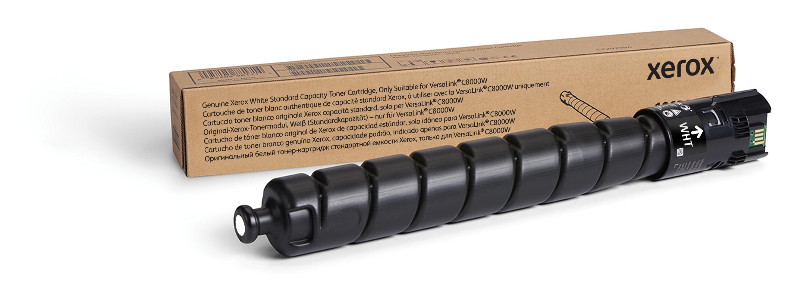 C8000 WHITE TONER CARTRIDGE