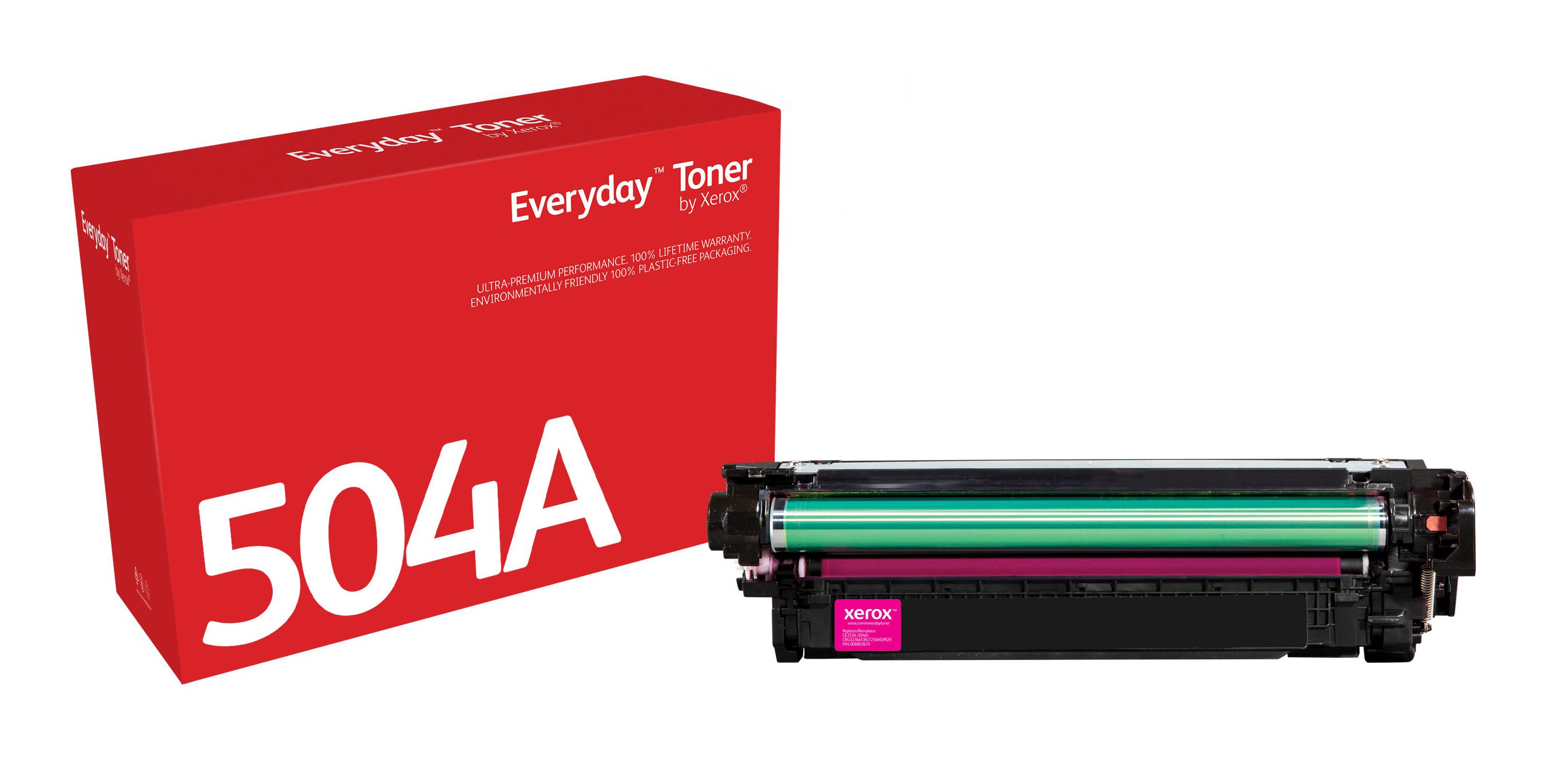 Everyday Toner â„¢ di Xerox Magenta compatibile con HP 504A (CE253A), CapacitÃ  standard