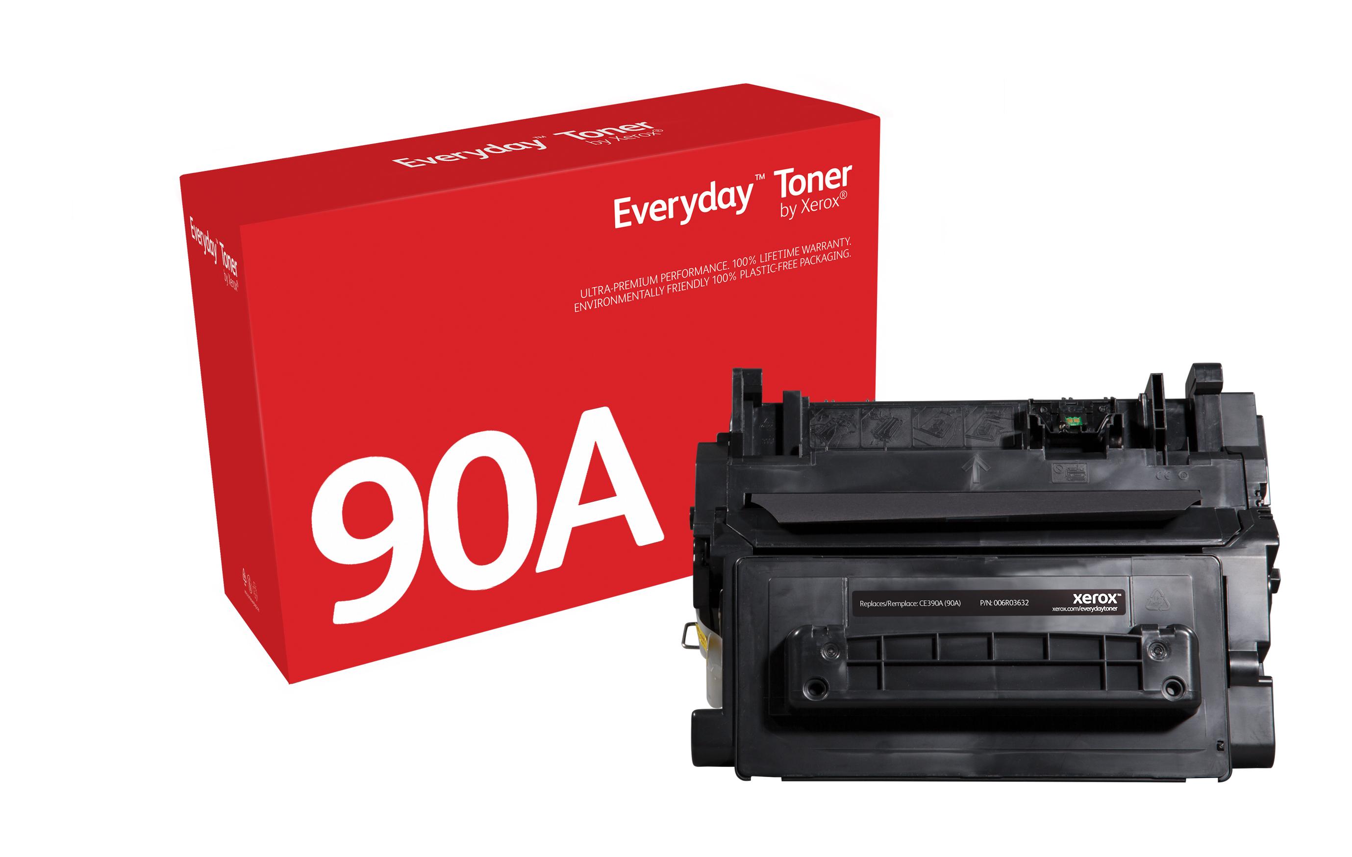 Everyday Toner di Xerox Nero compatibile con HP 90A (CE390A) Capacità standard