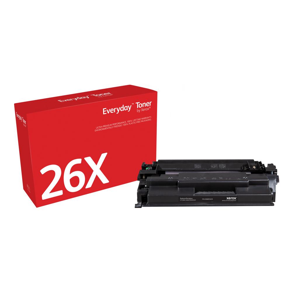 Everyday Toner di Xerox Nero compatibile con HP 26A (CF226A/ CRG-052) Capacità standard