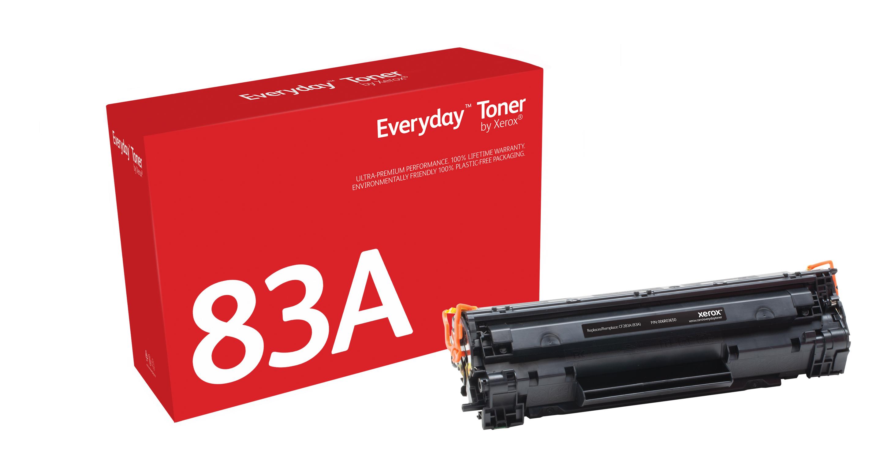 Everyday Toner di Xerox Nero compatibile con HP 83A (CF283A) Capacità standard
