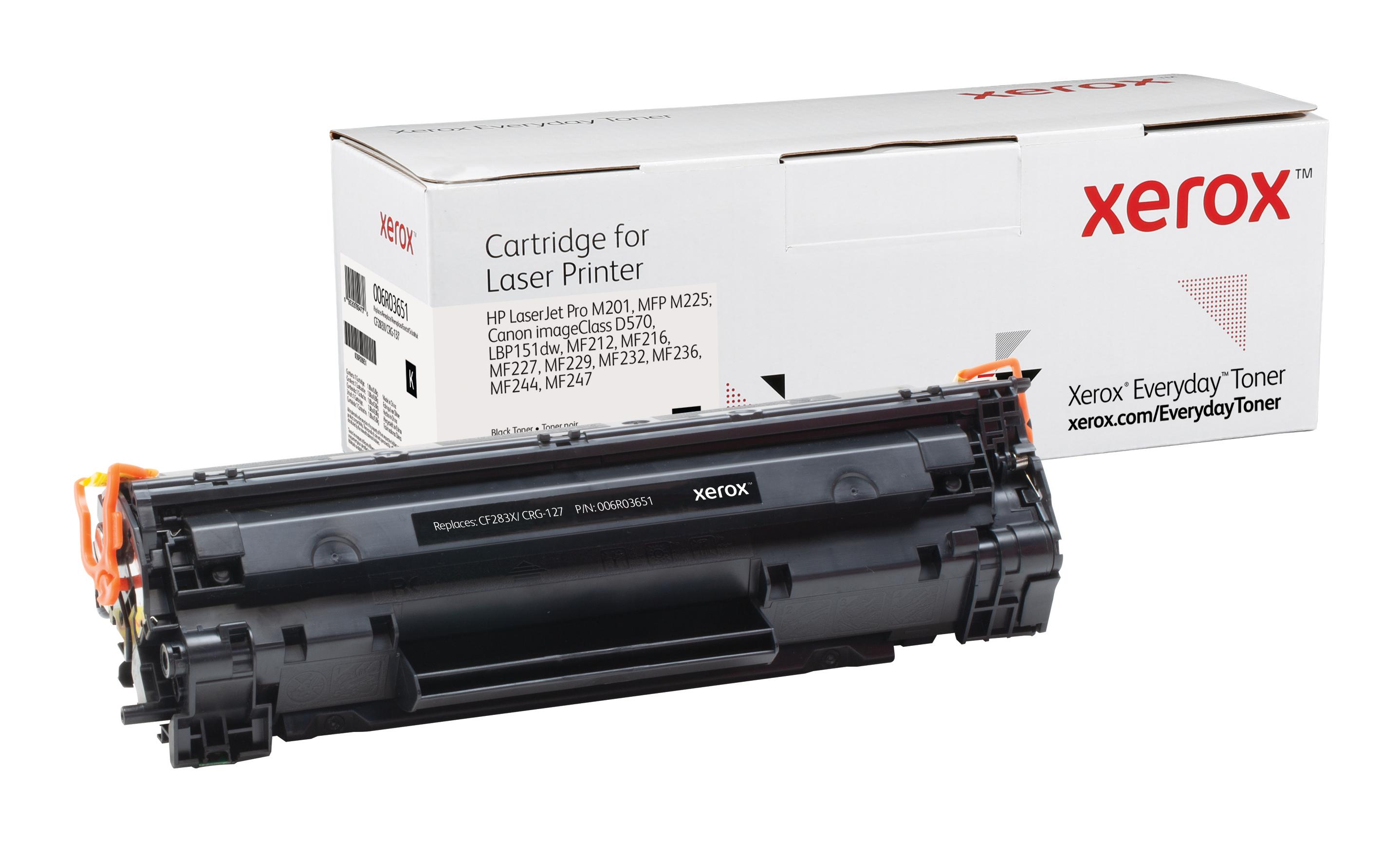 Everyday Toner di Xerox Nero compatibile con HP 83X (CF283X/ CRG-137) High capacity