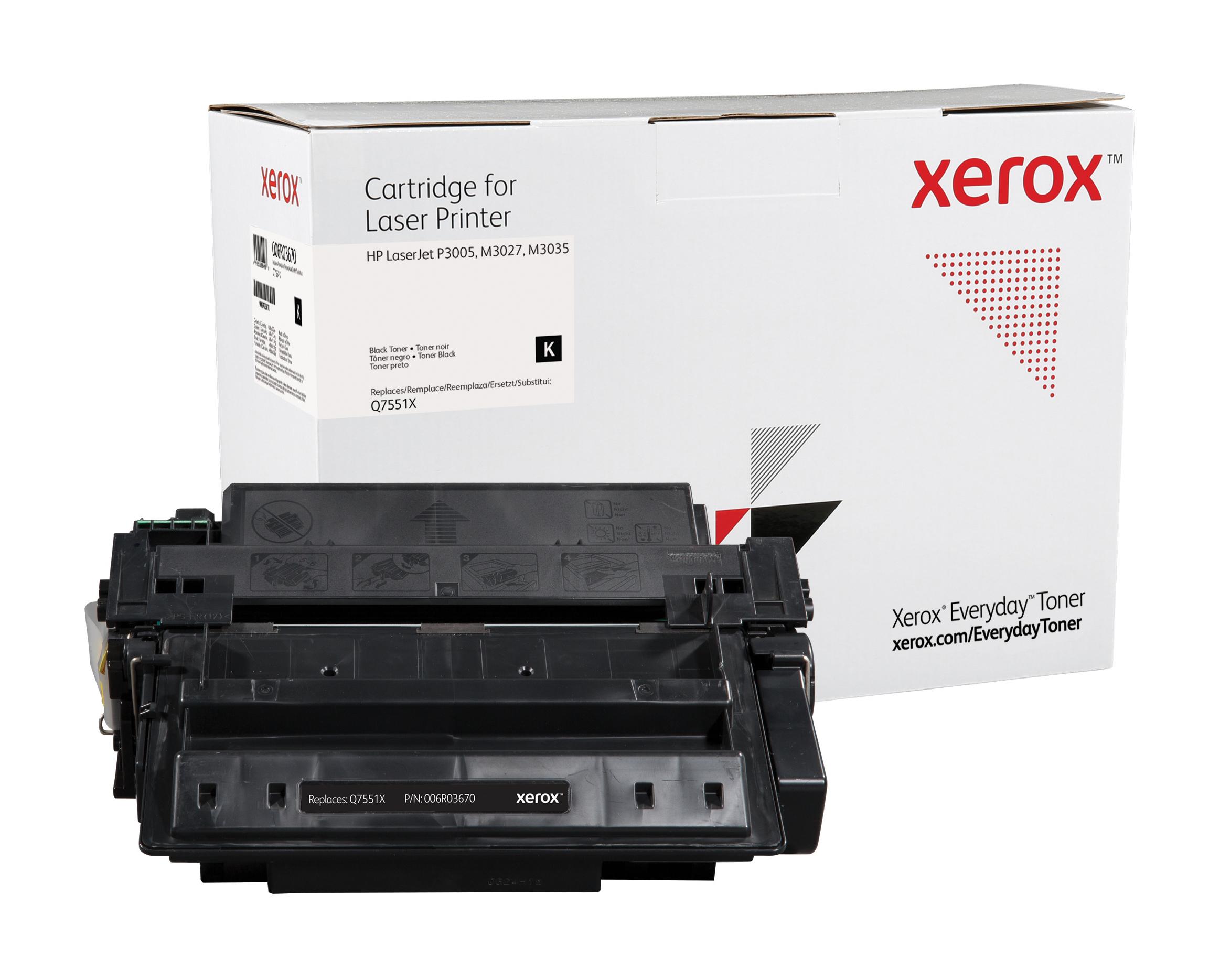 Everyday Toner â„¢ di Xerox Nero compatibile con HP 51X (Q7551X), High capacity