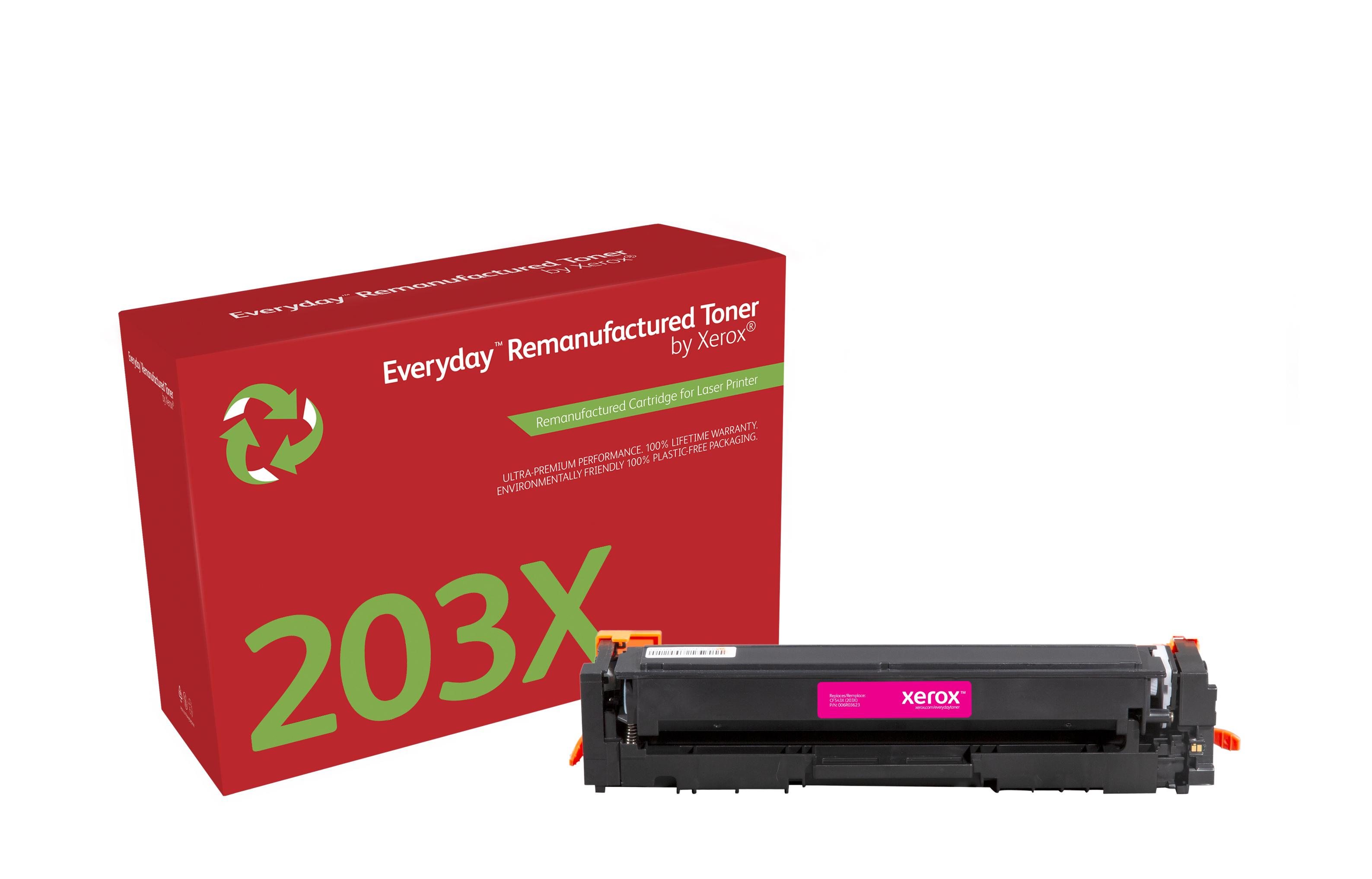 Everyday Toner rigenerato di Xerox Magenta compatibile con HP 203X (CF543X) High capacity
