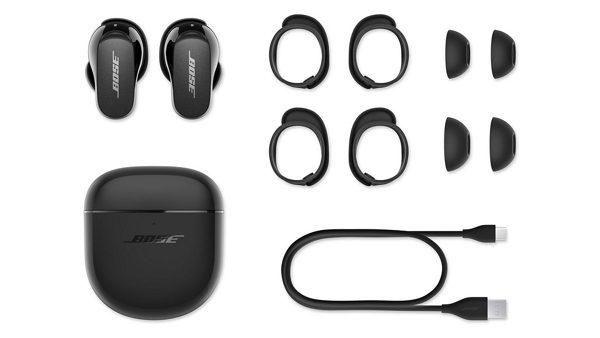 Bose 870730-0010 Auricolari QuietComfort II Tripli neri